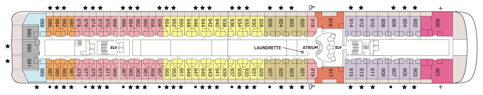 Deck 9 plan